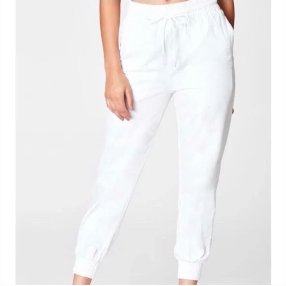 Carmar white joggers